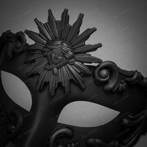 ILOVEMASKS | Accessories | Warrior Roman Greek Sun Venetian Masquerade ...
